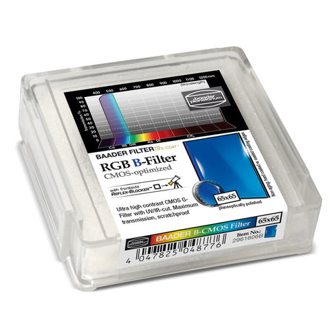 Baader modri filter RGB-B CMOS 65 x 65 mm (2)
