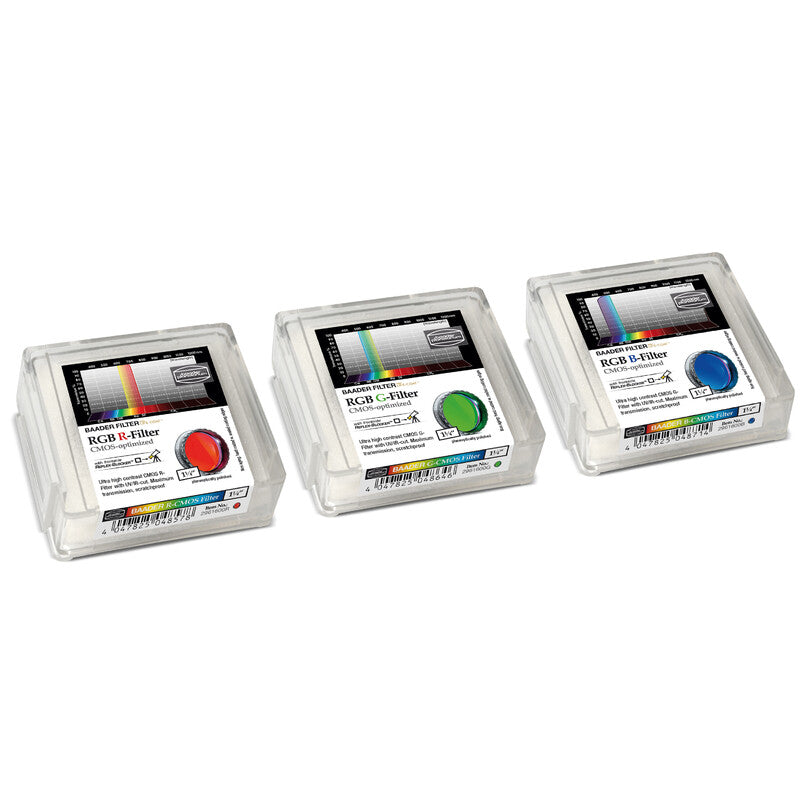 Baader komplet filtrov RGB CMOS 1,25", 3 kosi (3)