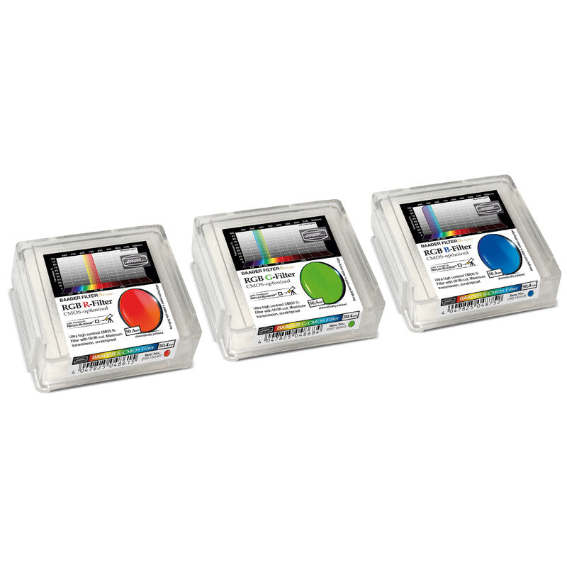 Baader komplet filtrov RGB CMOS 50,4 mm, 3 kosi (2)