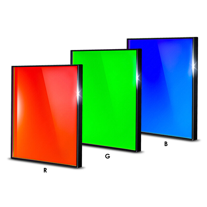 Baader komplet filtrov RGB CMOS 50 x 50 mm, 3 kosi (1)
