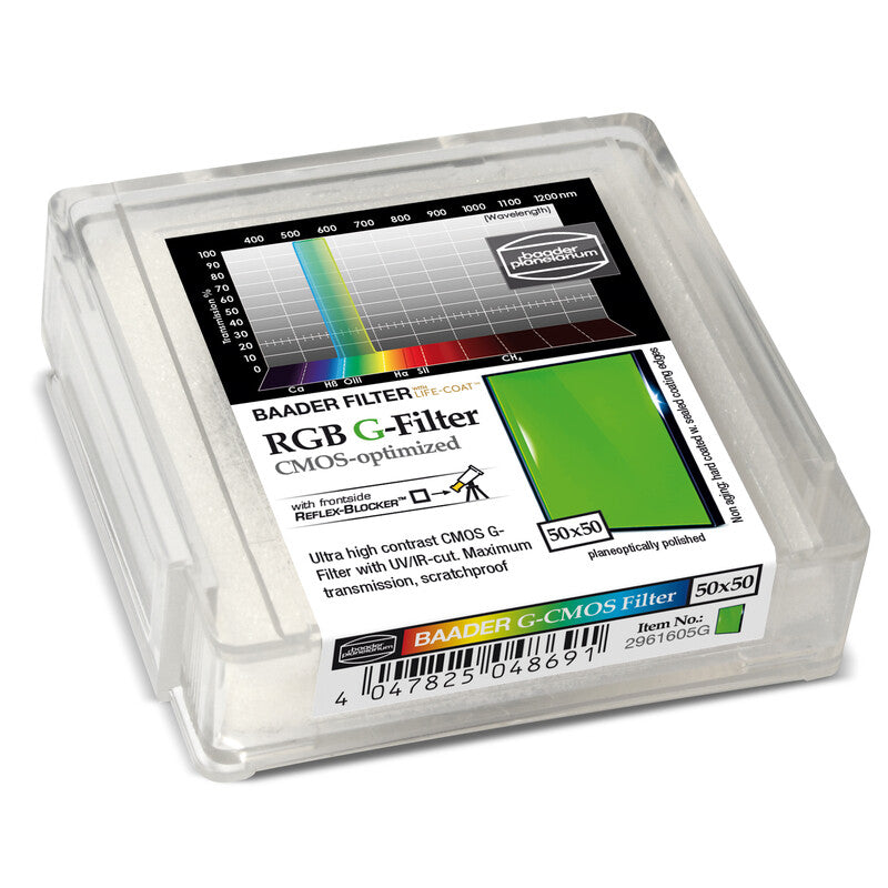 Baader zeleni filter RGB-G CMOS 50 x 50 mm (2)