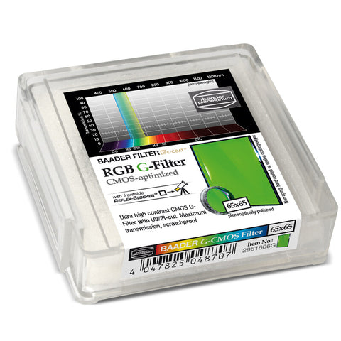 Baader zeleni filter RGB-G CMOS 65 x 65 mm (2)