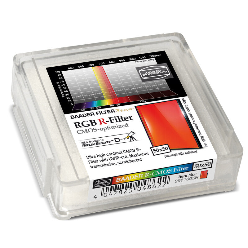Baader rdeči filter RGB-R CMOS 50 x 50 mm (2)