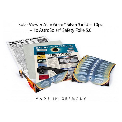 Baader AstroSolar komplet: 10 očal in folija (1)