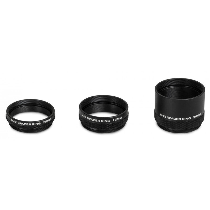 Celestron komplet podaljškov T2 (7,5, 12 in 30 mm) (1)
