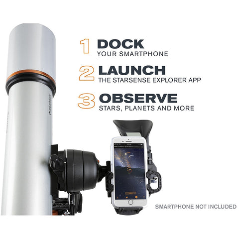 Celestron StarSense Explorer DX 102 AZ - lomni teleskop 102/660 (2)