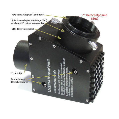 Lacerta 2" Herschlova prizma s filtrom ND3 (2)
