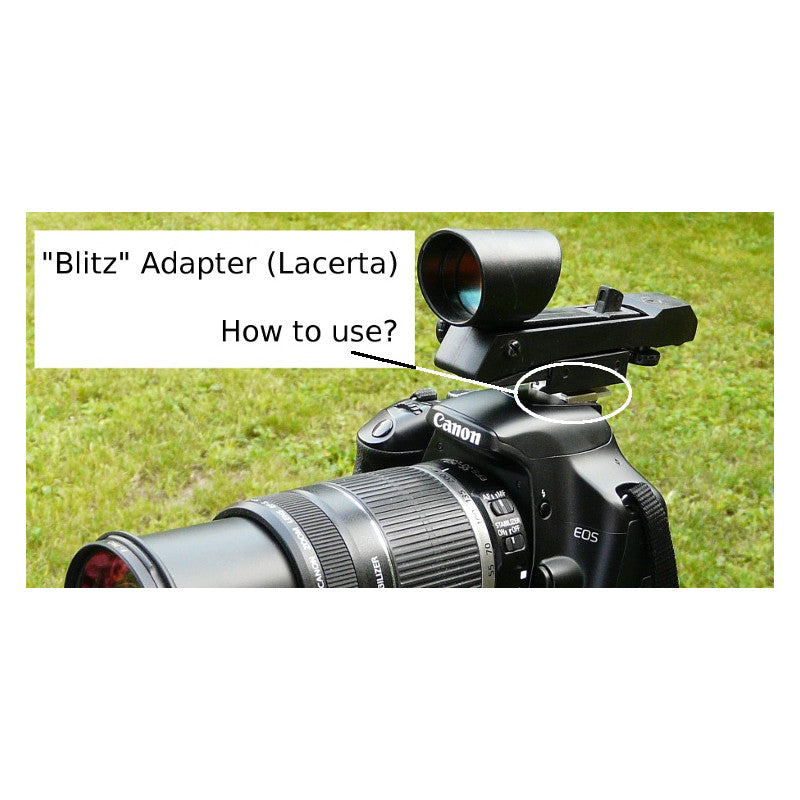 Lacerta adapter za iskalo z rdečo piko na sani fotoaparata (2)