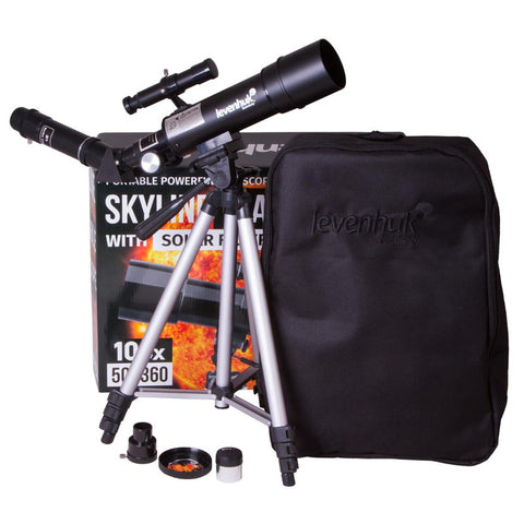 Levenhuk Skyline Travel SUN AZ 50/360 z iskalom z rdeco piko (3)