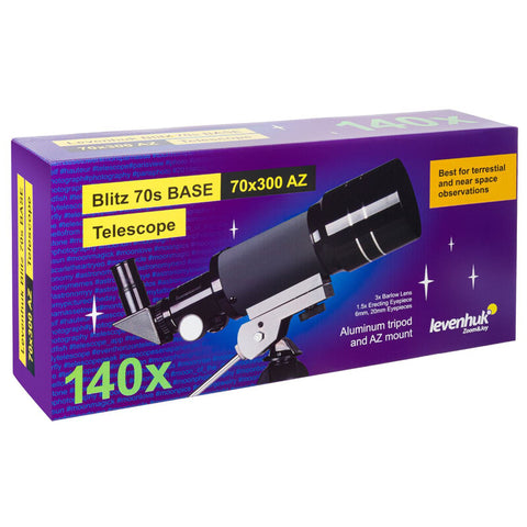 Levenhuk Blitz 70s BASE AZ refraktor AC 70/300 (5)