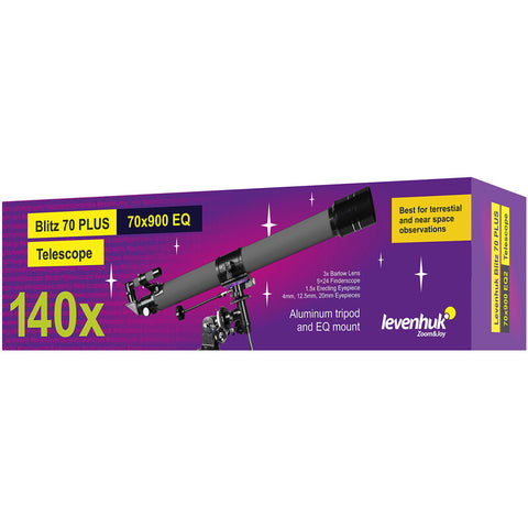 Levenhuk Blitz 70 PLUS EQ - lečni teleskop 70/900 (6)