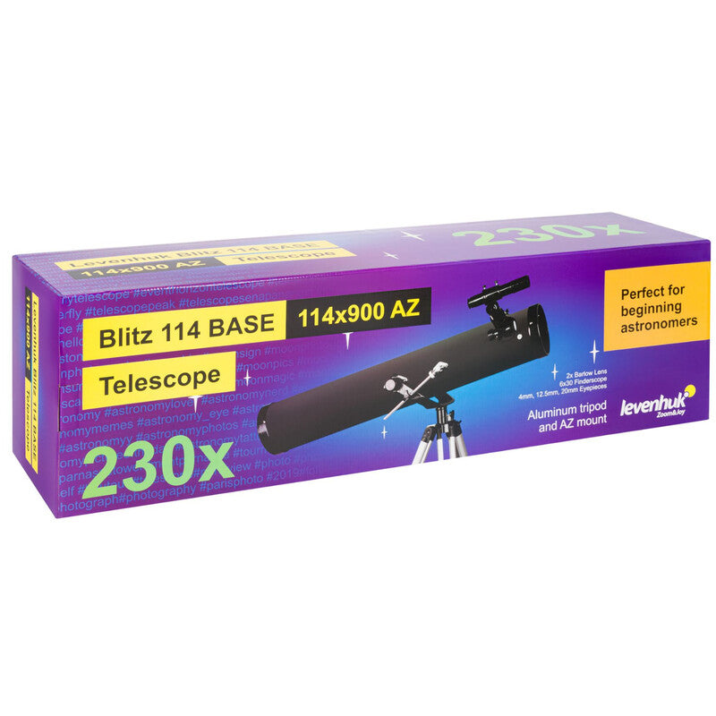 Levenhuk Blitz 114 BASE AZ reflektor N 114/900 (6)