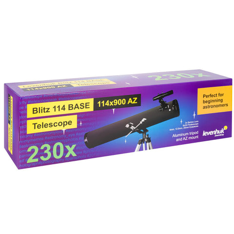 Levenhuk Blitz 114 BASE AZ reflektor N 114/900 (6)