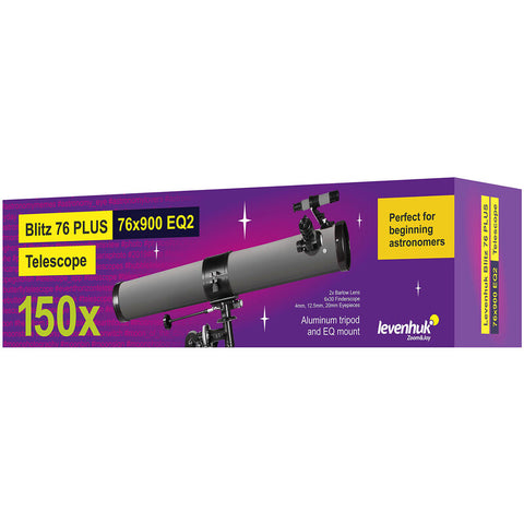 Levenhuk Blitz 76 PLUS EQ reflektor N 76/900 (8)