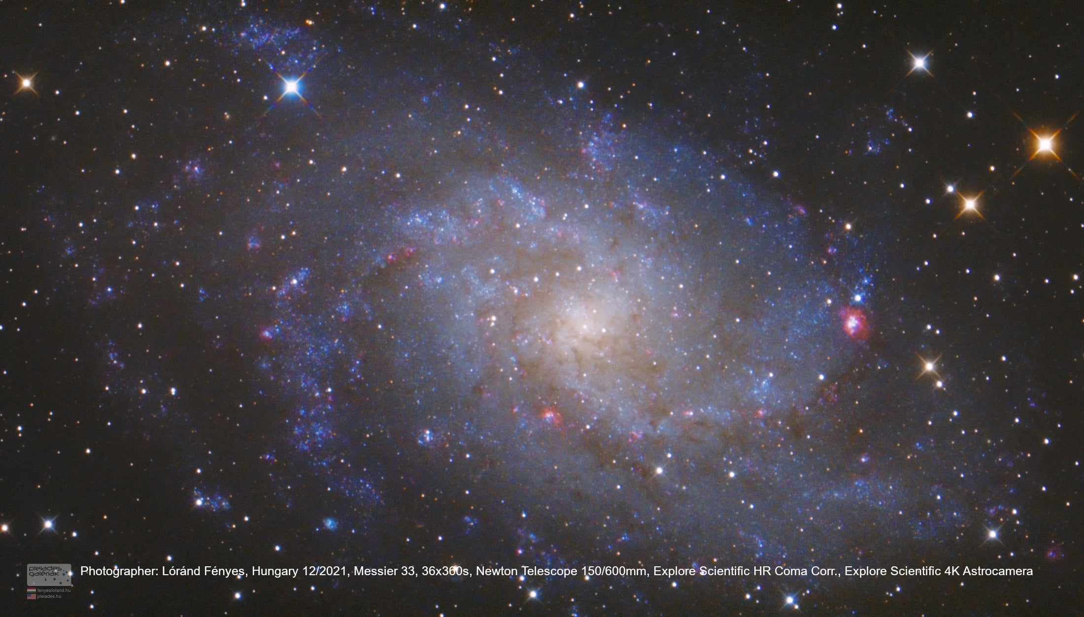 EXPLORE SCIENTIFIC 4K DEEP SKY ASTRO Camera &amp; Guider 8,3 MP II