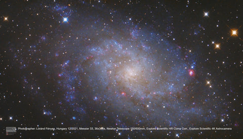 EXPLORE SCIENTIFIC 4K DEEP SKY ASTRO Camera &amp; Guider 8,3 MP II