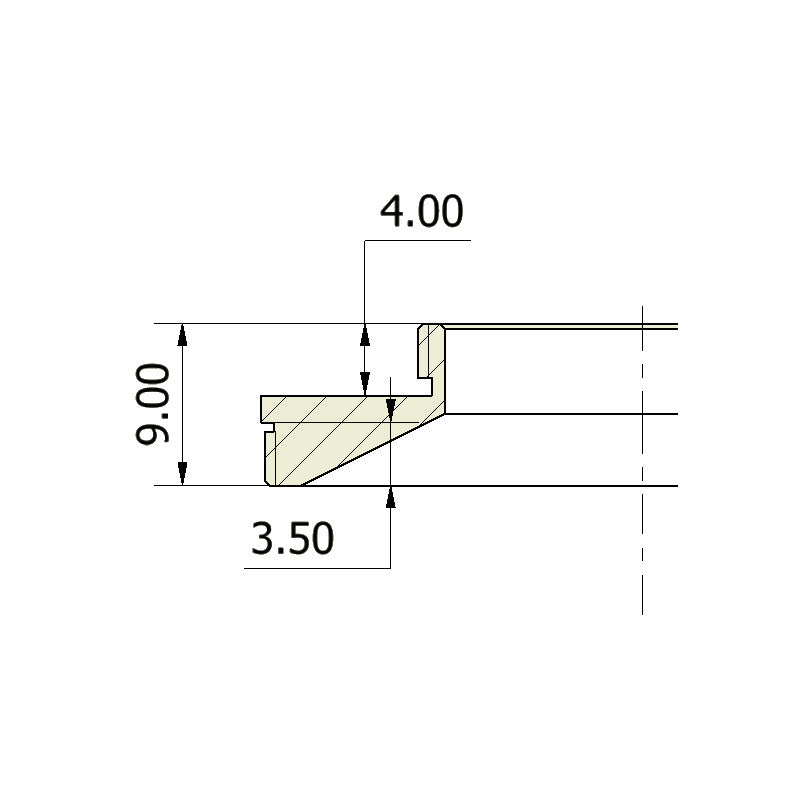 Omegon adapter T2 na C-mount, oba navoja zunanja (2)