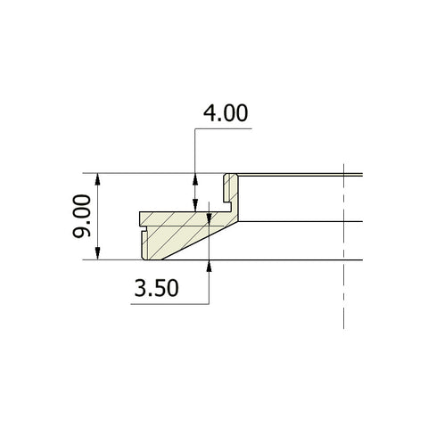 Omegon adapter T2 na C-mount, oba navoja zunanja (2)