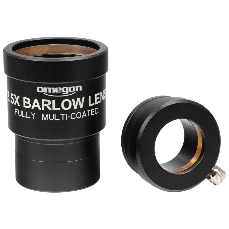 Omegon Barlowova leča 2,5x, 2", štiri leče (2)