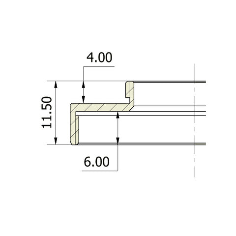 Omegon adapter C-mount na notranji navoj T2 (2)