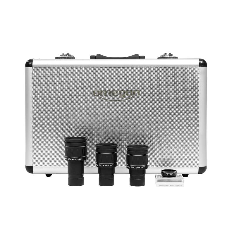 Omegon Cronus komplet 3 okularjev z luninim filtrom (1)