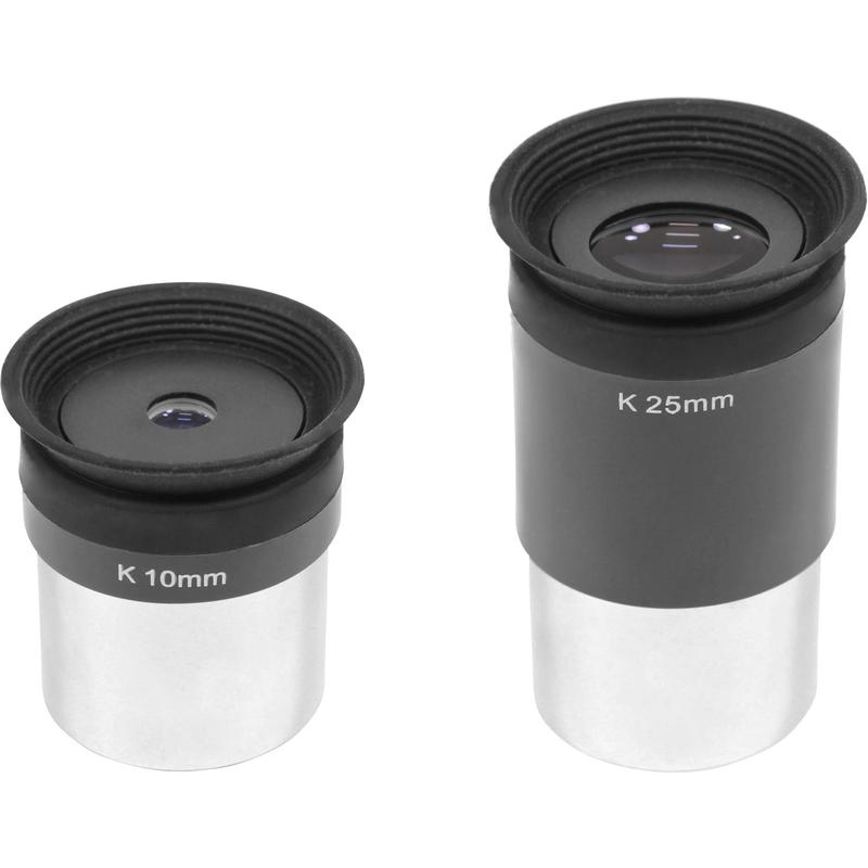 Omegon komplet okularjev K 10 mm in K 25 mm, 1,25 palca (1)