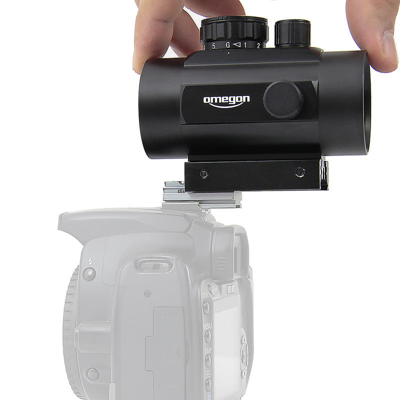Omegon iskalo z rdečo piko za bliskovni nastavek DSLR (4)