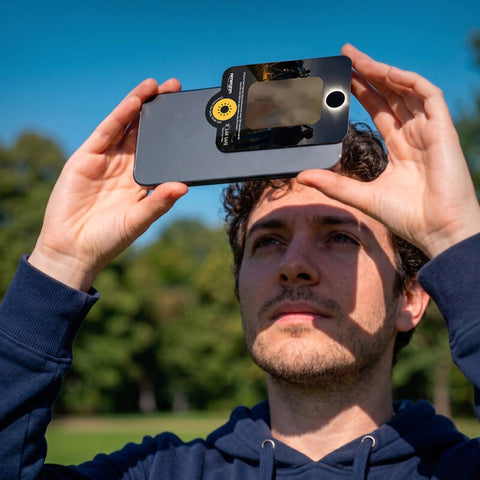 Omegon Solar Safe Easy Cam sončni filter za telefon (4)