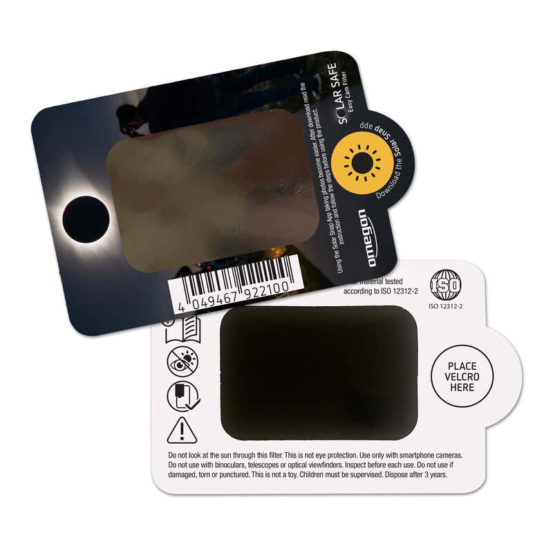 Omegon Solar Safe Easy Cam sončni filter za telefon (1)
