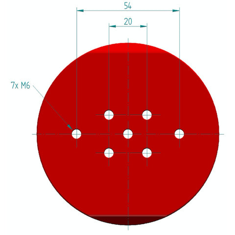 PrimaLuceLab adapterska plošča PLUS za Skywatcher EQ6 (3)