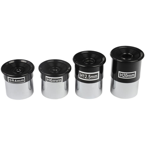Seben komplet 4 okularjev 20, 12,5, 6 in 4 mm, 1,25 palca (1)