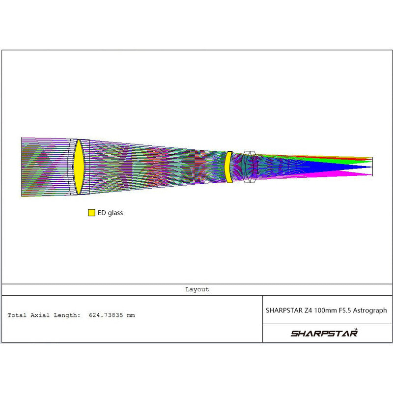 Sharpstar apokromat AP 100/550 Z4 OTA (3)