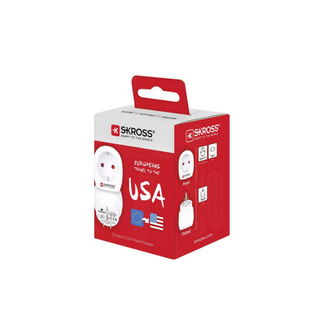 Skross potovalni adapter iz Evrope v ZDA (5)