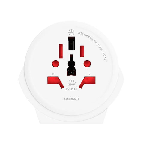 Skross potovalni adapter svet - Evropa z USB izhodom (3)
