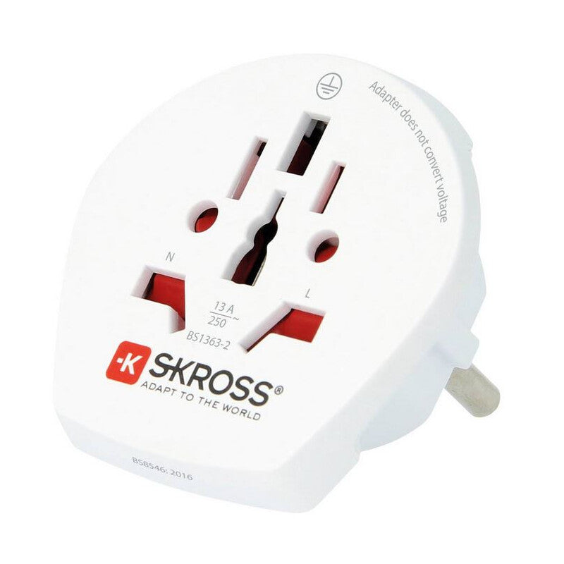 Skross potovalni adapter svet - Evropa, brez USB (1)