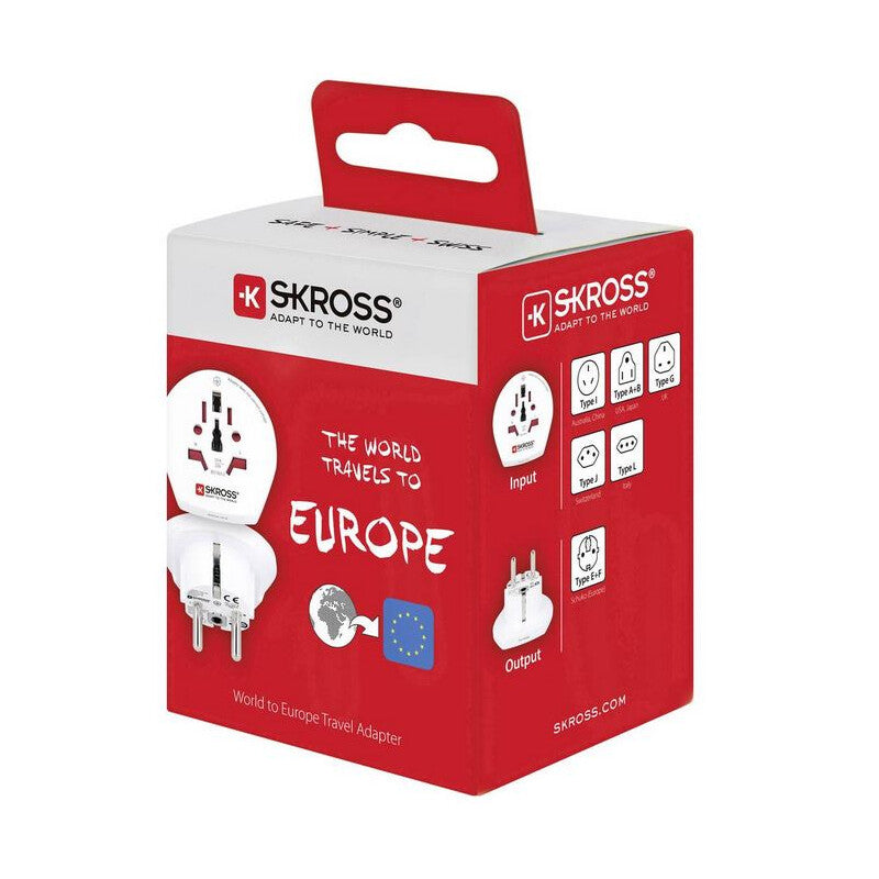 Skross potovalni adapter svet - Evropa, brez USB (3)