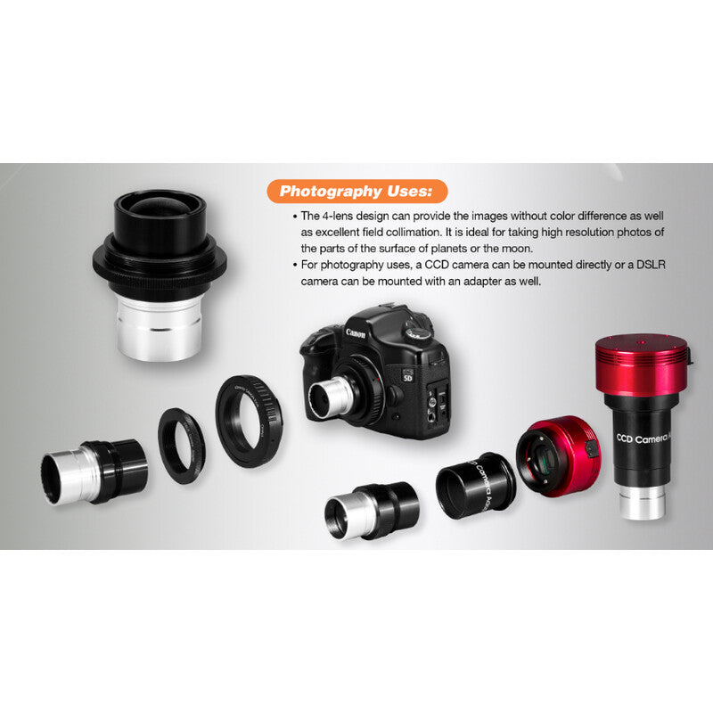 Skywatcher Barlow leča Nomad-5 Premium 5x 1,25 palca (3)