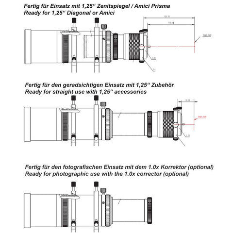 TS Optics AP 60/360 ED TSMPT60 - kompakten apokromat (5)