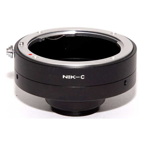 TS Optics adapter C-Mount za objektive Nikon F (2)