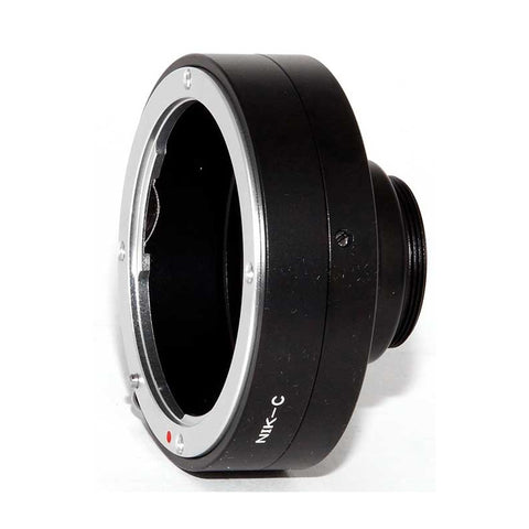 TS Optics adapter C-Mount za objektive Nikon F (1)