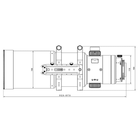William Optics UltraCat 108/518 apokromatski refraktor (4)