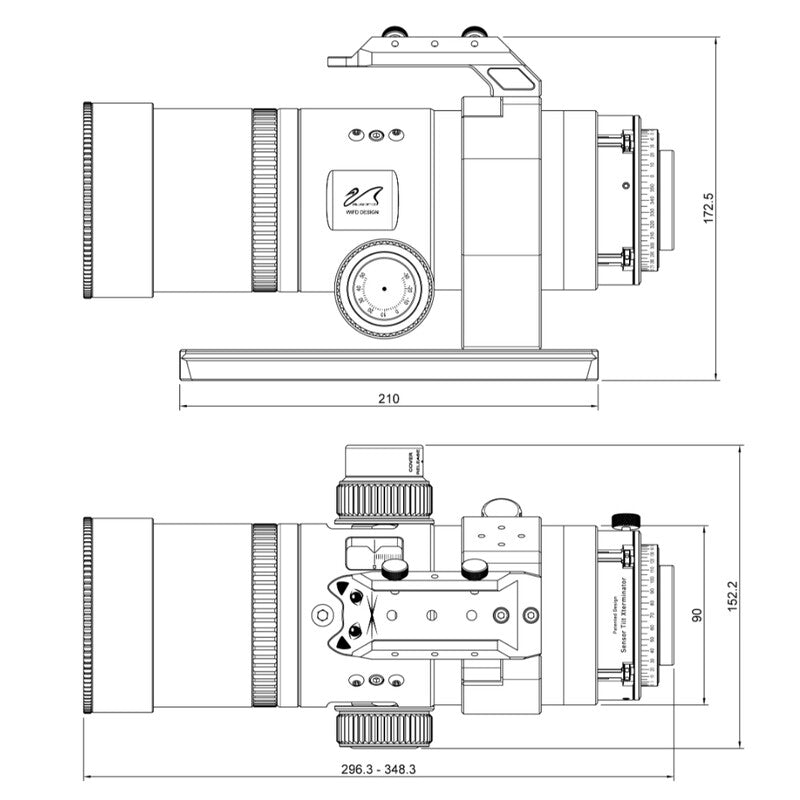 William Optics UltraCat 56/269 apokromatski refraktor (8)