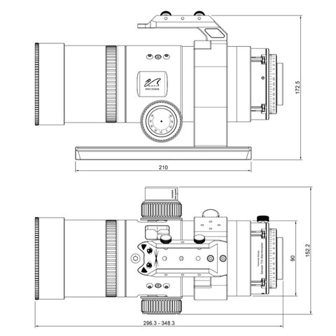 William Optics UltraCat 56/269 apokromatski refraktor (8)