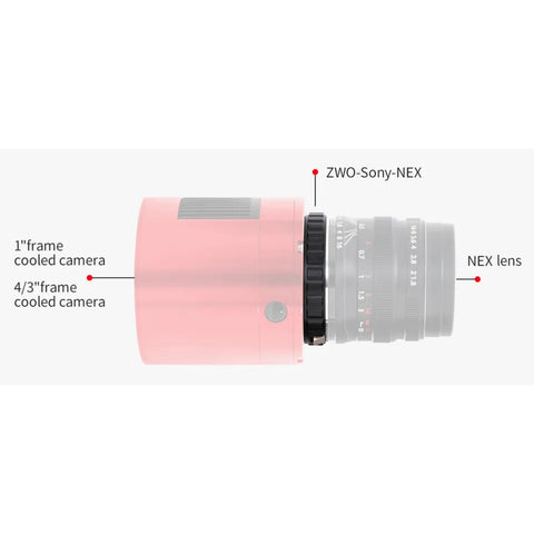 ZWO adapter Sony NEX na M42 za kamere ASI (4)