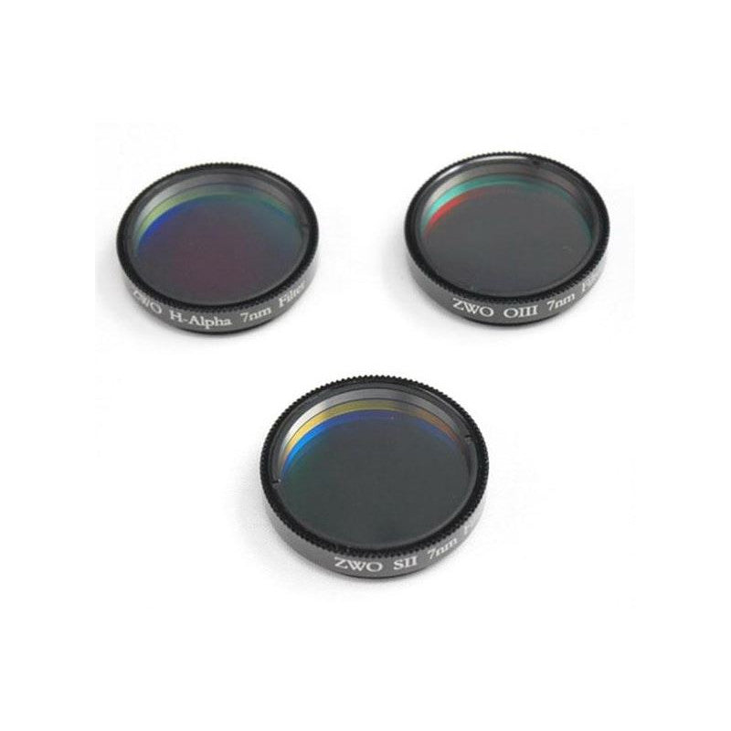 ZWO set ozkopasovnih filtrov H-alfa, SII, OIII 1,25" (1)