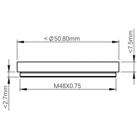 ZWO nosilec filtra za filtrski predal 2" (5)