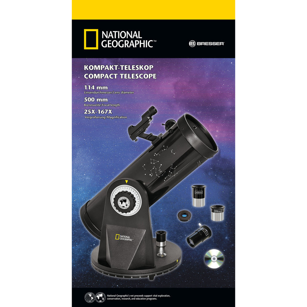 Kompaktni teleskop NATIONAL GEOGRAPHIC 114/500