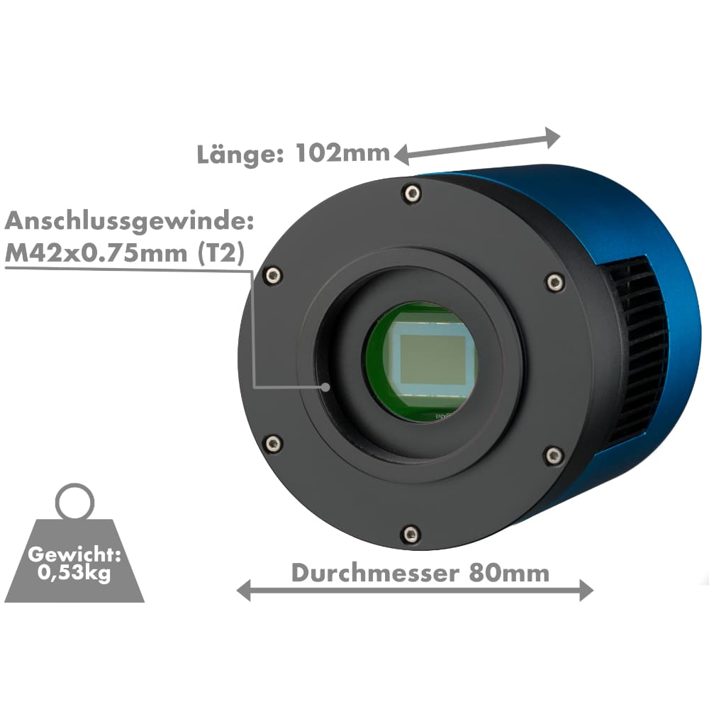 Astro kamera EXPLORE SCIENTIFIC 1.7MP za fotografiranje globokega neba