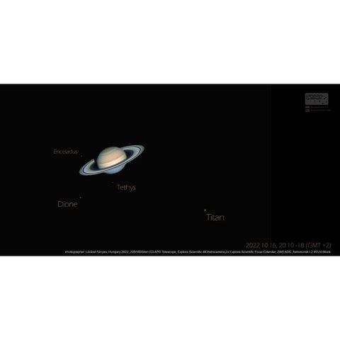 Astro kamera EXPLORE SCIENTIFIC 4K 8.3MP z vodilom ST4 za fotografiranje planetov