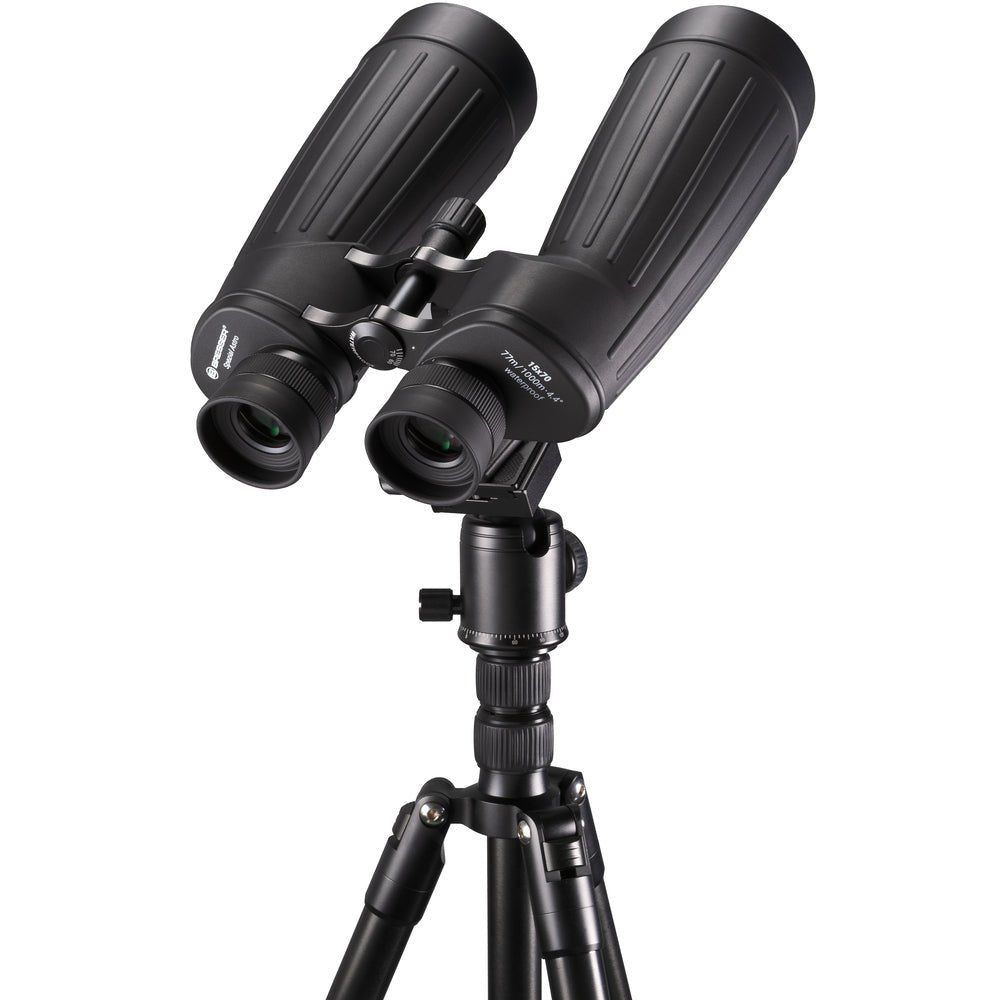 Astronomski daljnogled BRESSER NightExplorer 15x70 + komplet stojala in nahrbtnik